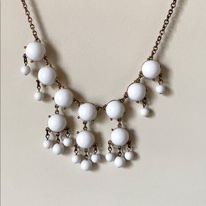 White bubble necklace